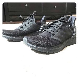 Adidas Core Black UltraBOOST 20 womens shoes